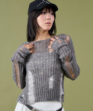 グレー モデル：160cm F着用