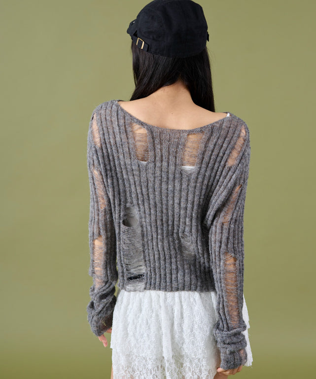 グレー モデル：160cm F着用