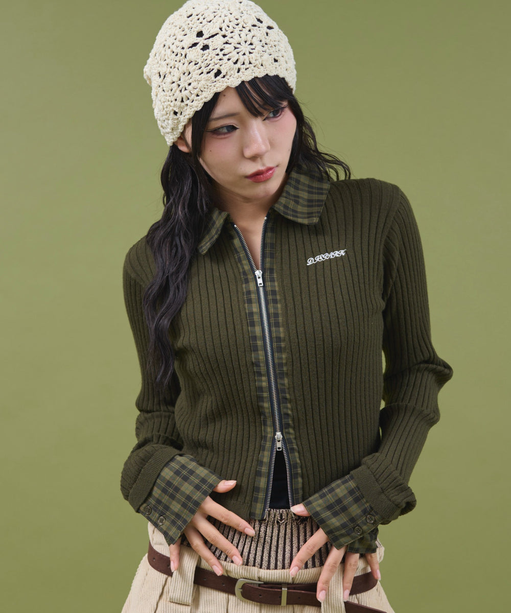 カーキ モデル：160cm F着用