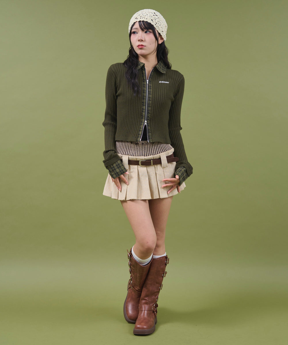 カーキ モデル：160cm F着用