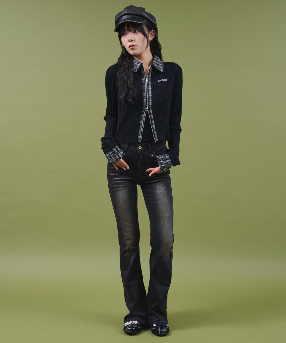 ブラック モデル：160cm F着用