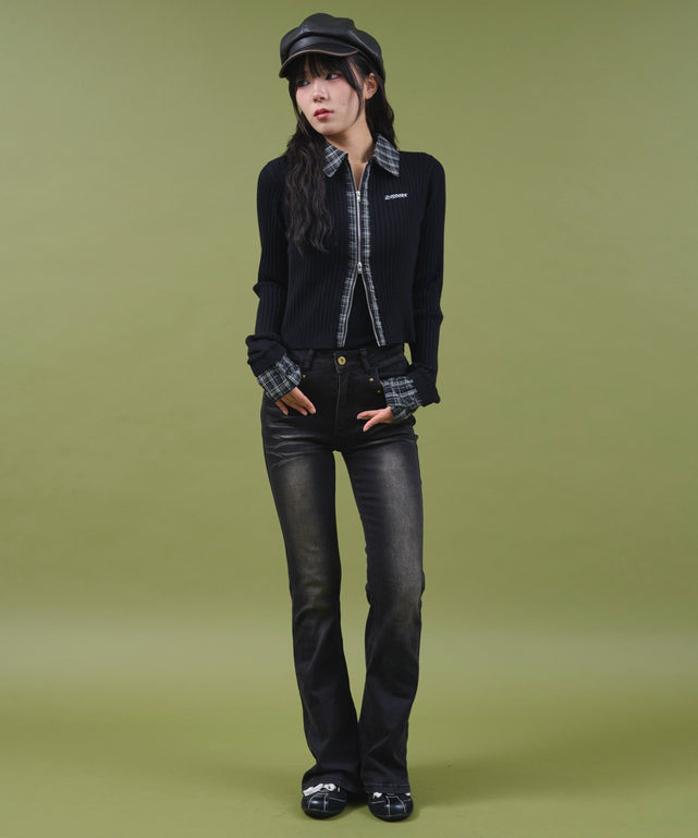 ブラック モデル：160cm F着用