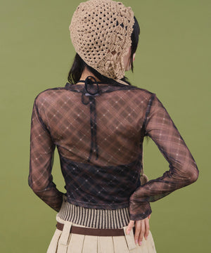 ブラウン モデル：160cm F着用