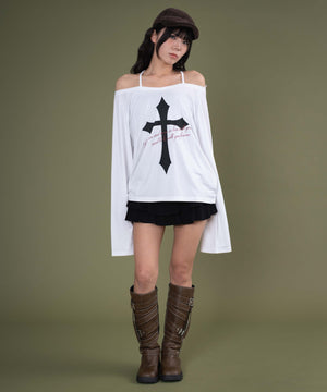 ホワイト モデル：160cm F着用