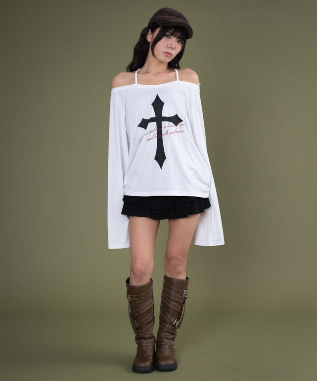 ホワイト モデル：160cm F着用