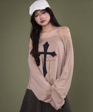 ベージュ モデル：163cm F着用