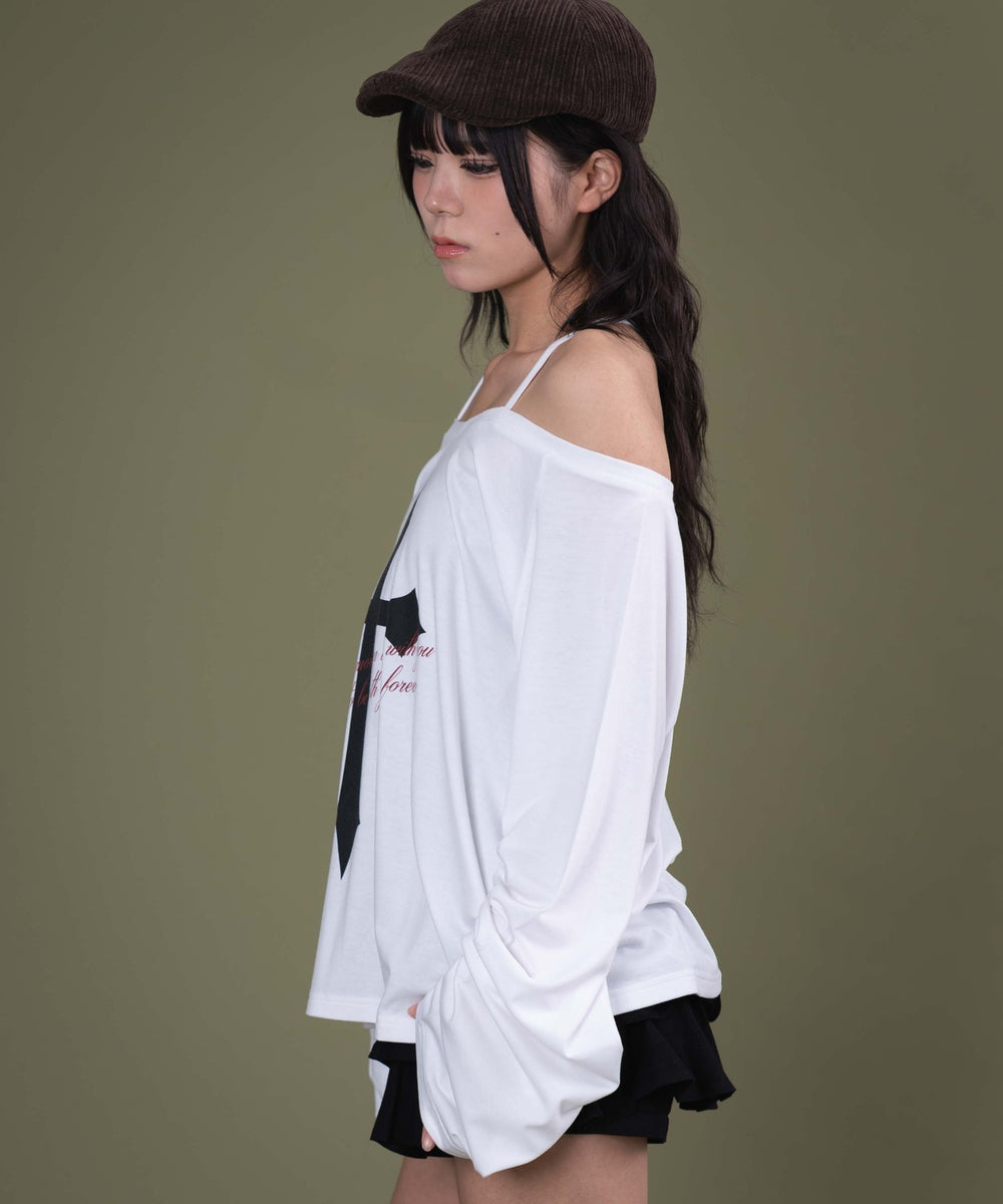 ホワイト モデル：160cm F着用