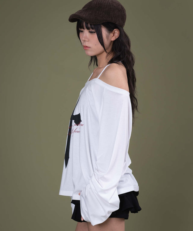 ホワイト モデル：160cm F着用