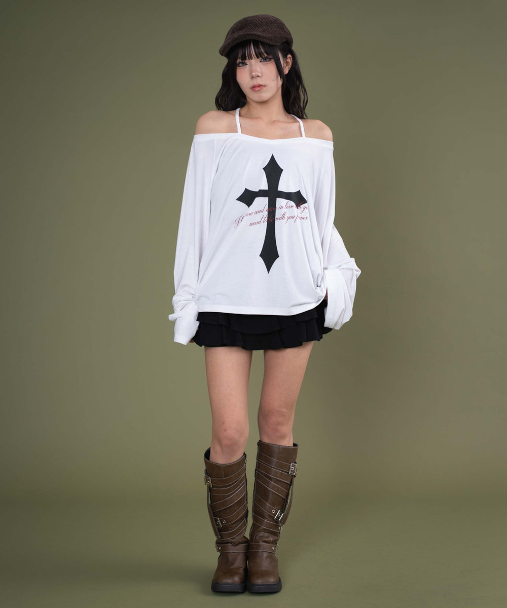 ホワイト モデル：160cm F着用