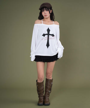 ホワイト モデル：160cm F着用