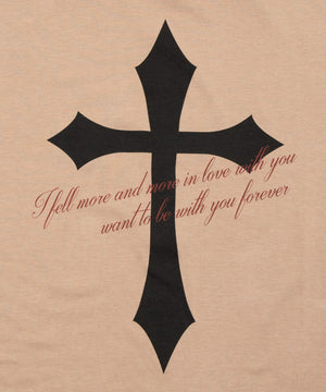 オフショルダークロスロゴトップ