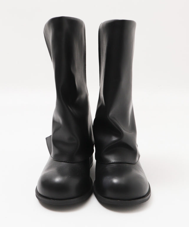 バックルミドルブーツ