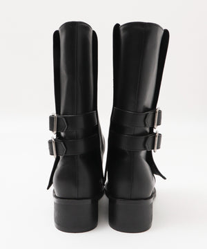 バックルミドルブーツ