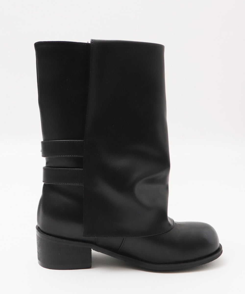 バックルミドルブーツ