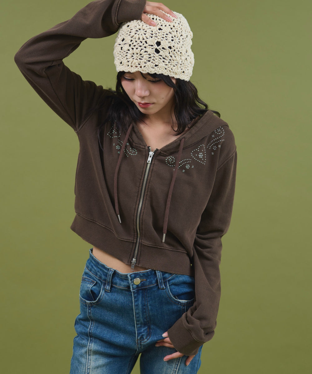 ブラウン モデル：160cm F着用