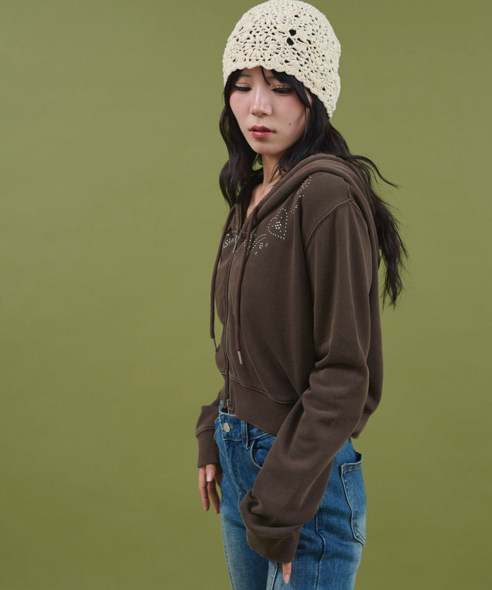 ブラウン モデル：160cm F着用