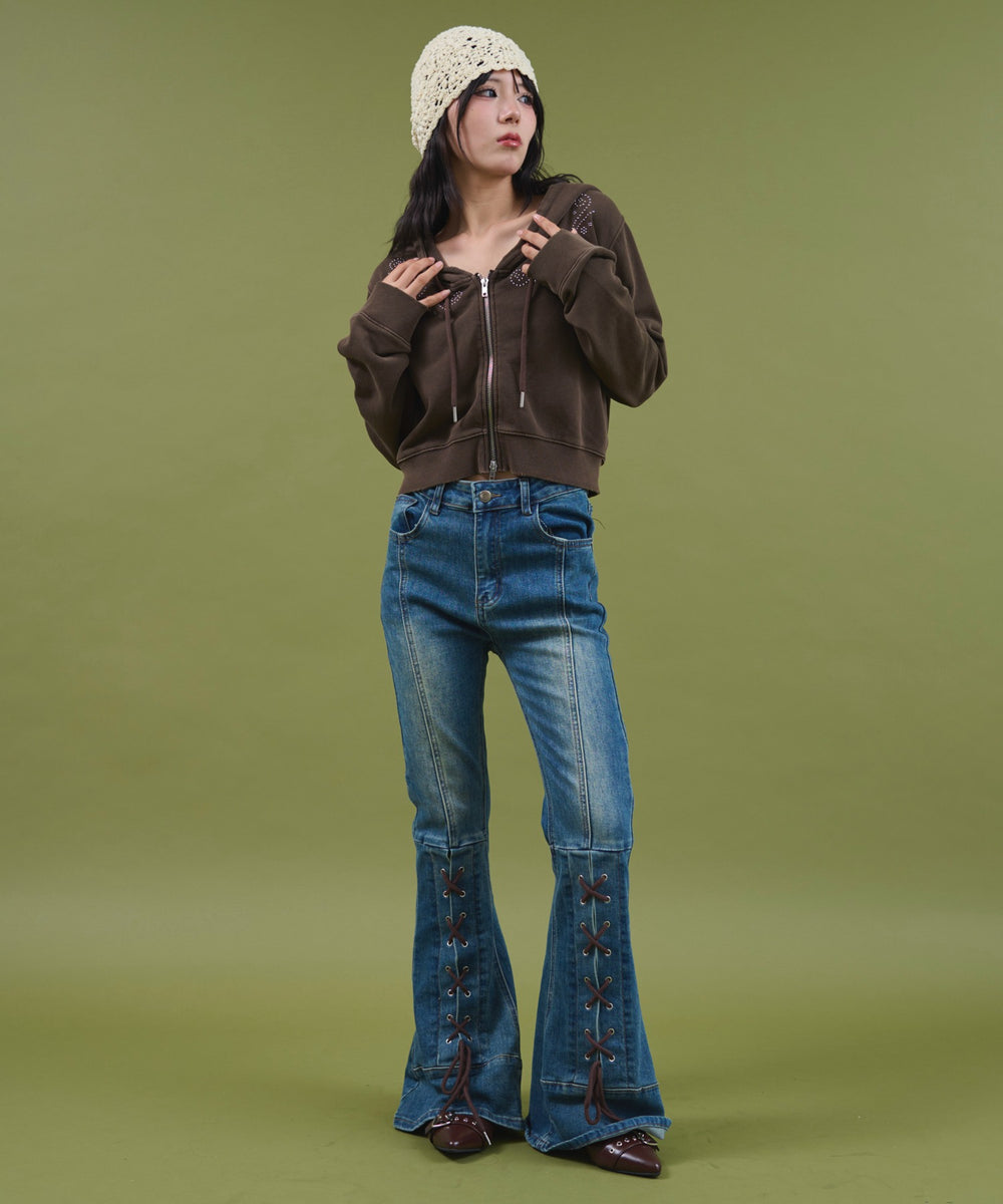 ブラウン モデル：160cm F着用