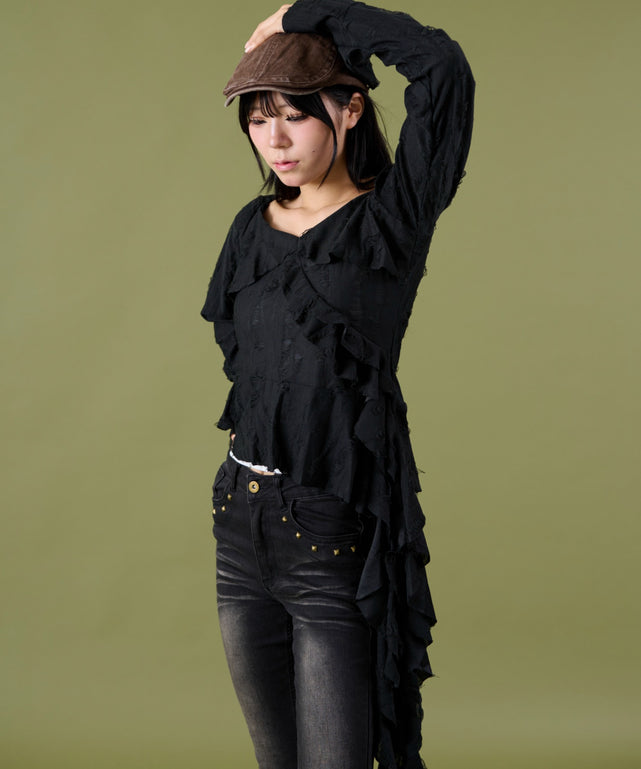 ブラック モデル：160cm F着用