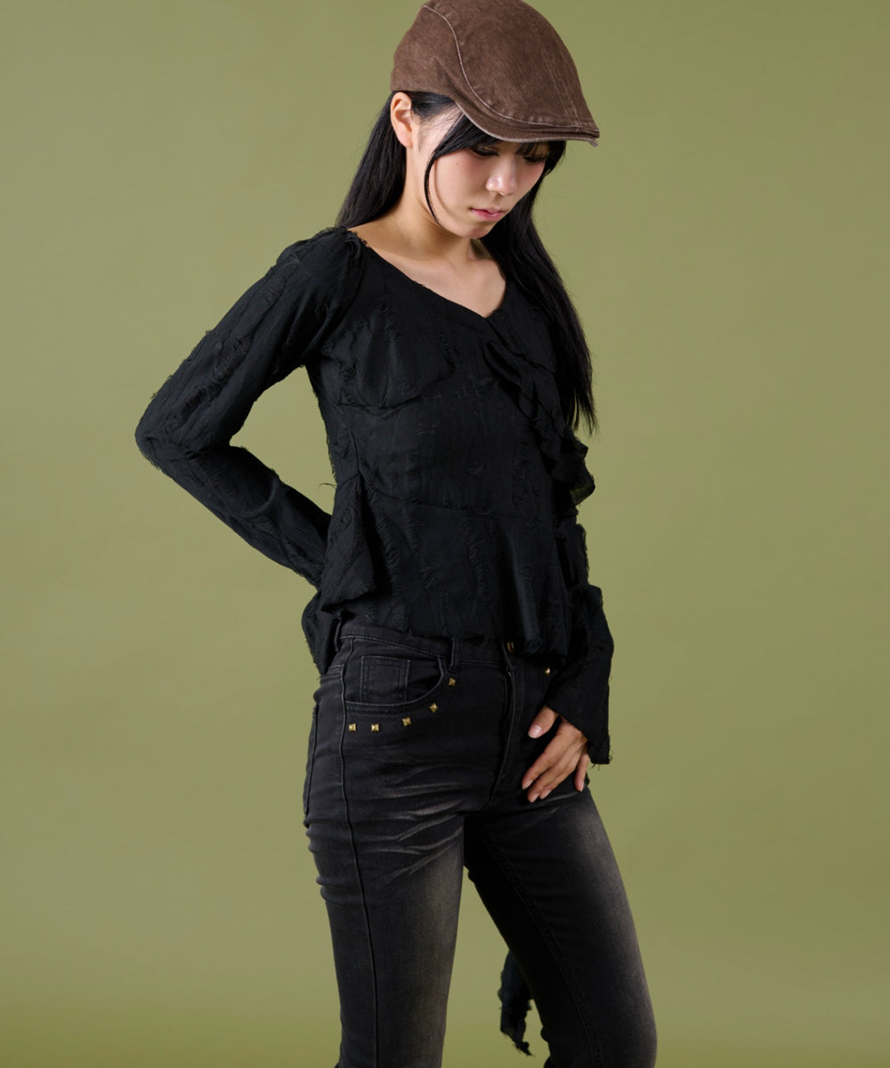 ブラック モデル：160cm F着用