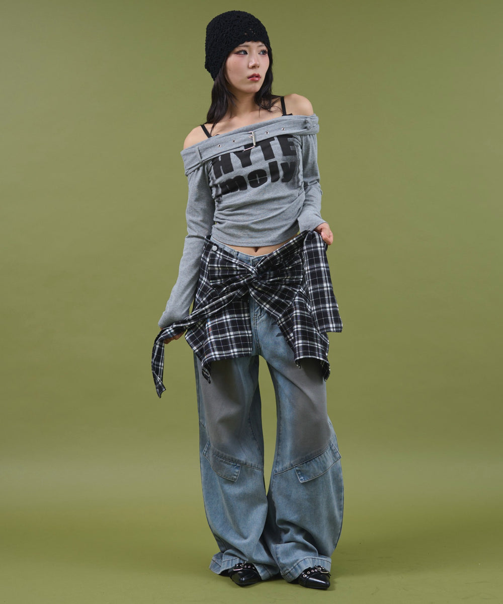 グレー モデル：160cm F着用