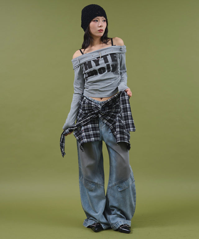 グレー モデル：160cm F着用