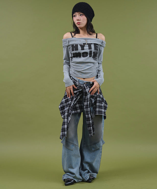 グレー モデル：160cm F着用