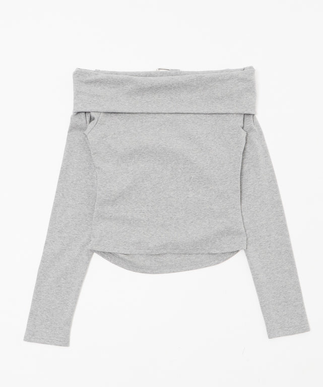 ベルトロゴオフショルTOP