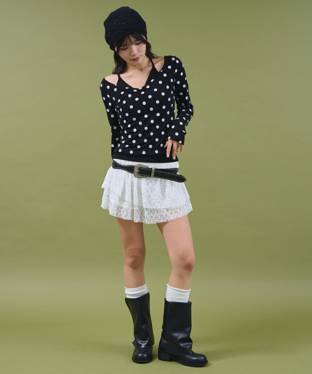 ブラック モデル：160cm F着用