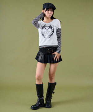 ホワイト モデル：160cm F着用