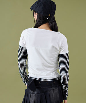 ホワイト モデル：160cm F着用