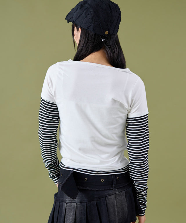 ホワイト モデル：160cm F着用