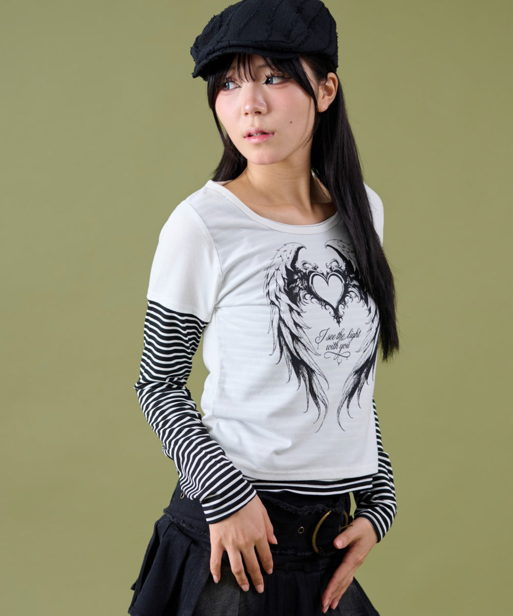 ホワイト モデル：160cm F着用