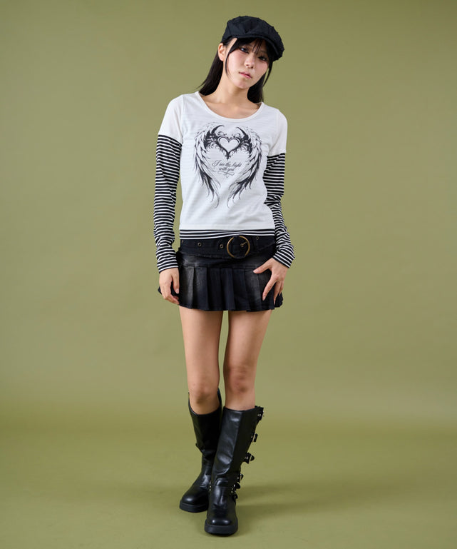 ホワイト モデル：160cm F着用