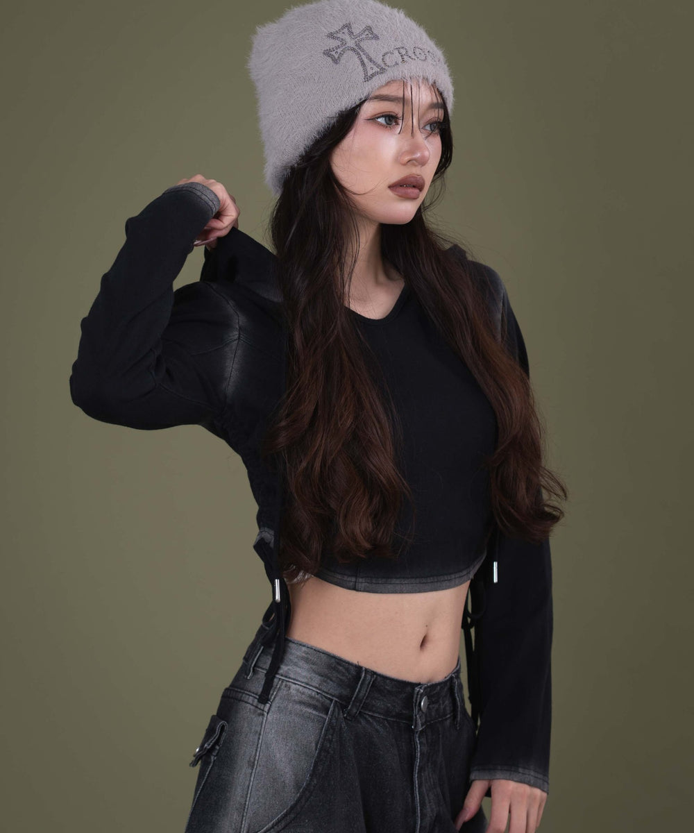 ブラック モデル：163cm F着用