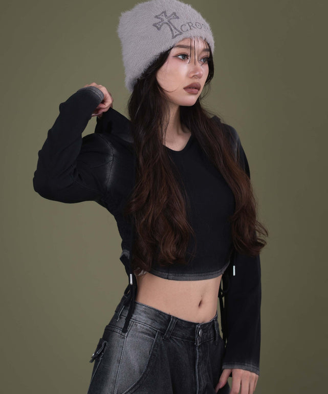 ブラック モデル：163cm F着用