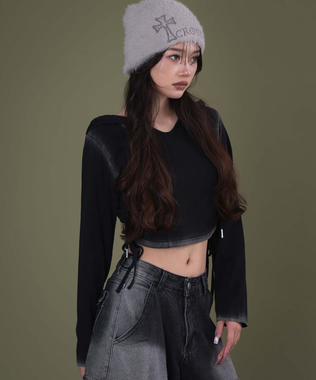 ブラック モデル：163cm F着用