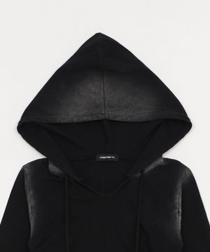 サイドギャザーブリーチフーディー