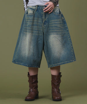 デニム中濃 モデル：160cm S着用