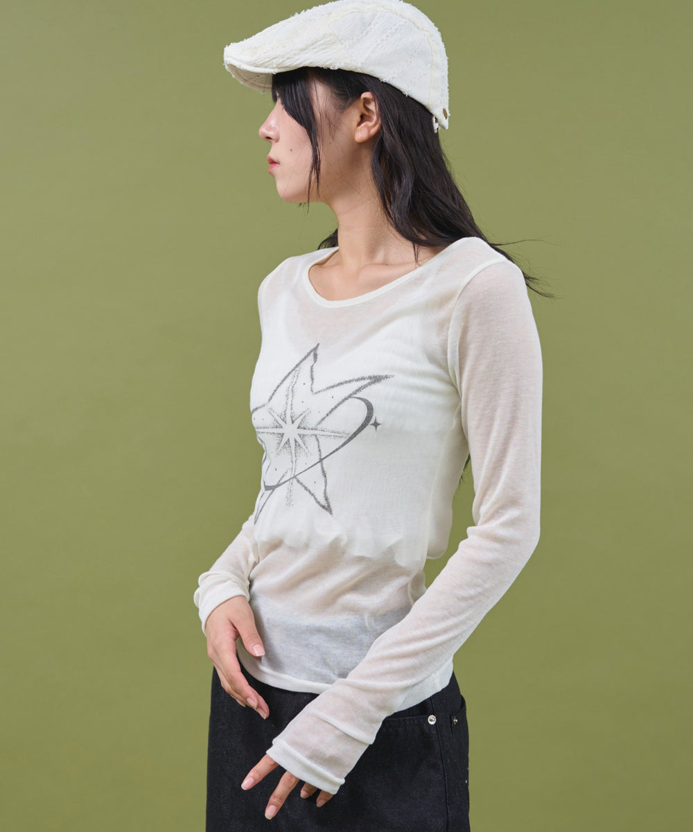 ホワイトアイボリー モデル：160cm F着用