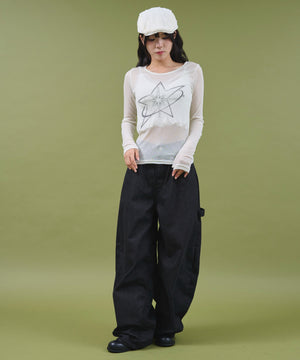 ホワイトアイボリー モデル：160cm F着用