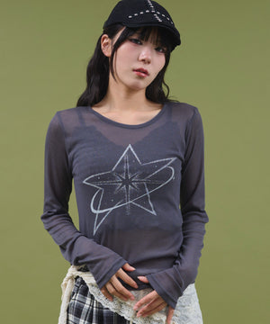 チャコール モデル：160cm F着用