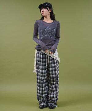 チャコール モデル：160cm F着用