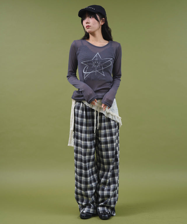 チャコール モデル：160cm F着用