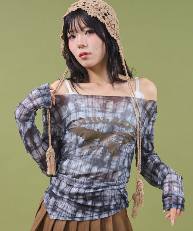 グレー モデル：160cm F着用