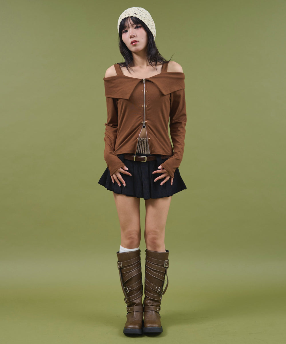 ブラック モデル：160cm F着用