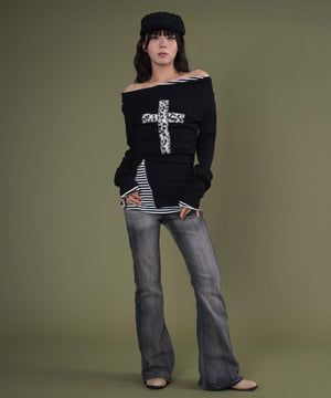 ブラック モデル：160cm F着用