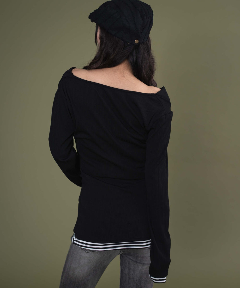 ブラック モデル：160cm F着用