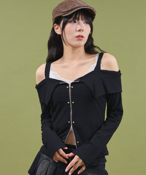 ブラック モデル：160cm F着用