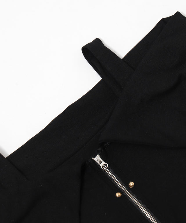 オフショルスタッズデザイントップ