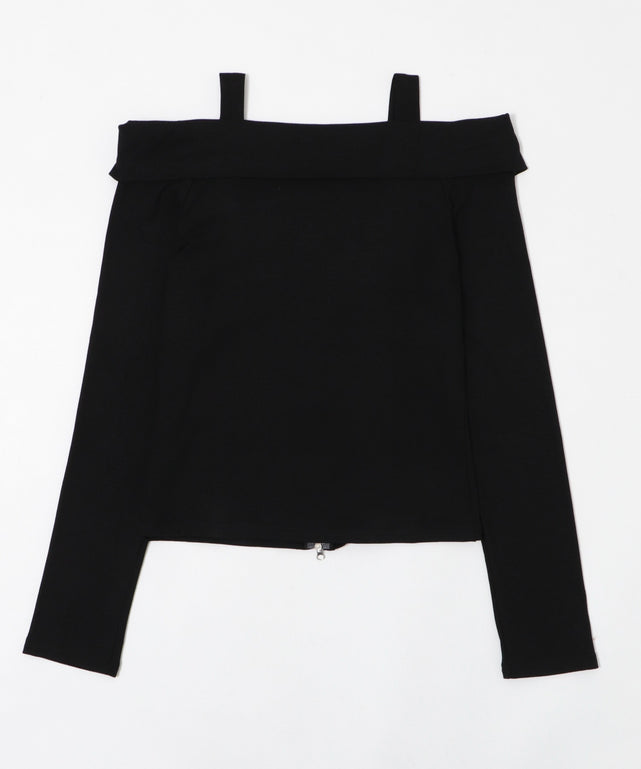 オフショルスタッズデザイントップ